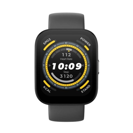 Amazfit Bip 5 Bluetooth GPS 46mm LCD Gris IP68 Étanche SpO2 Pulsomètre Sommeil