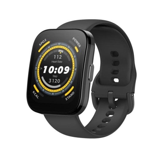 Amazfit Bip 5 Bluetooth GPS 46mm LCD Gris IP68 Étanche SpO2 Pulsomètre Sommeil