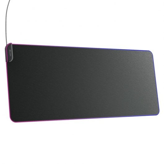 Tappetino per mouse da gioco Hyte CNVS nero qRGB 90x37 cm