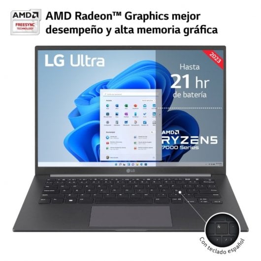 LG Ultra 16U70R AMD Ryzen 5 7530U/8 GB/512 GB SSD/16"