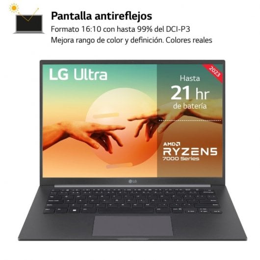 LG Ultra 16U70R AMD Ryzen 5 7530U/8 GB/512 GB SSD/16"