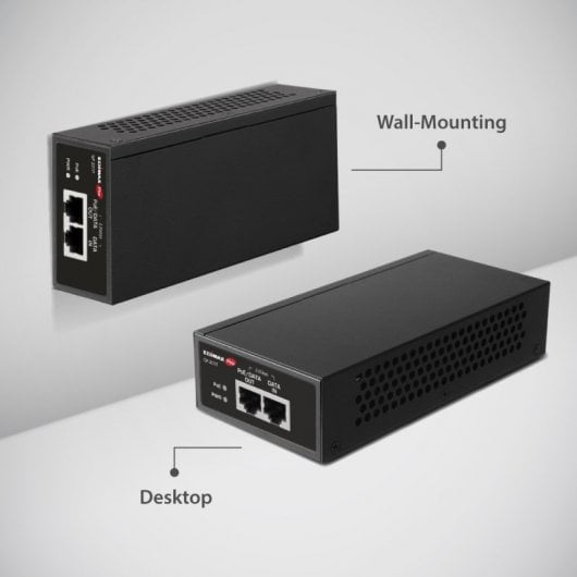 Edimax GP-201IT Inyector POE+ Gigabit 30W 802.3at Negro