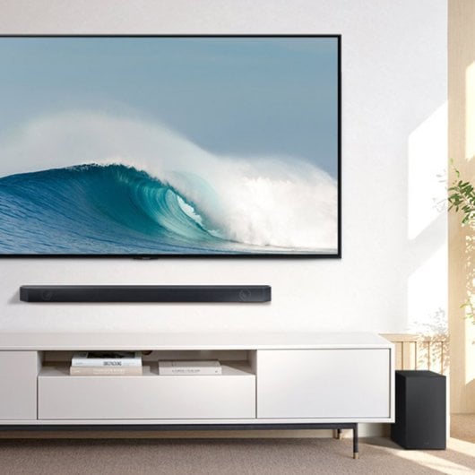 Samsung Soundbar HW-Q600C/ZF Serie Q, 9 speaker, Wireless Dolby Atmos, Audio a 3.1.2 canali, Q-Simphony, Compatibile con Alexa e Google Assistant, Black 2023