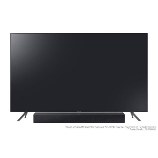 Barra de Som Samsung HW-C400/ZF 2.0 20W Bluetooth NFC Dolby Digital Preta