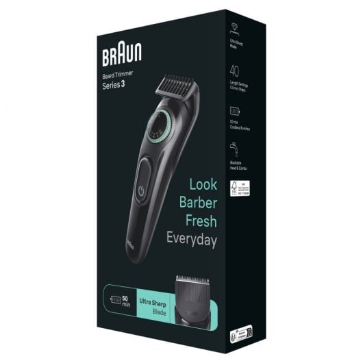 Braun BeardTrimmer 3 BT3411 Regolabarba Uomo