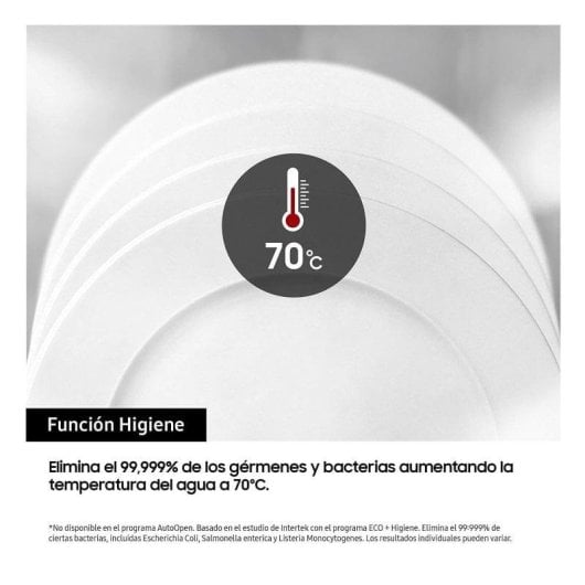 Lavavajilhas Samsung DW60A6092FS/ET 14 Conjuntos Classe D AutoOpen Higiene