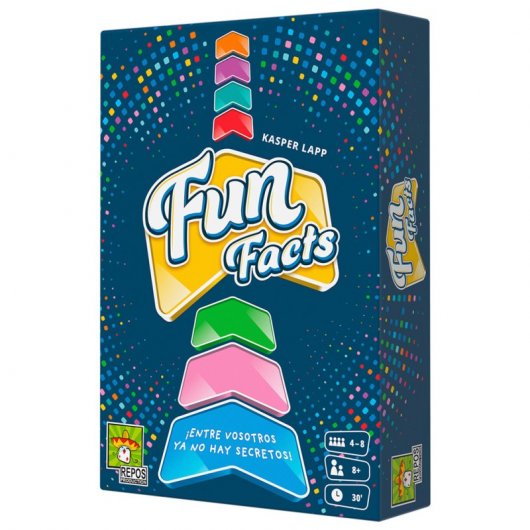Asmodee Fun Facts – Gioco Da Tavolo Collaborativo, 4-8 Giocatori, 8+ Anni, Edizione Italiana