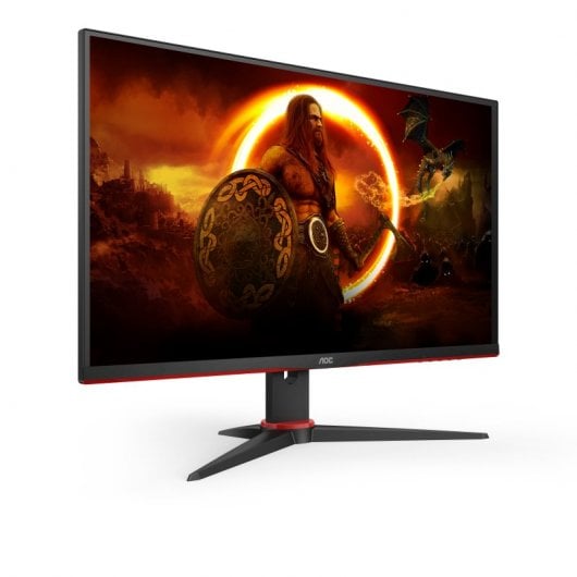 AOC G2 27G2SPAE/BK LED display 68,6 cm (27") 1920 x 1080 Pixel Full HD Nero, Rosso