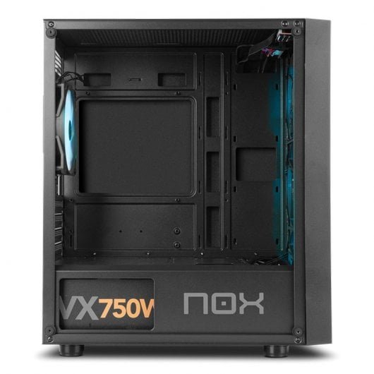 Nox Infinity Epsilon ARGB M-ATX Cristal Templado USB 3.0 Negra