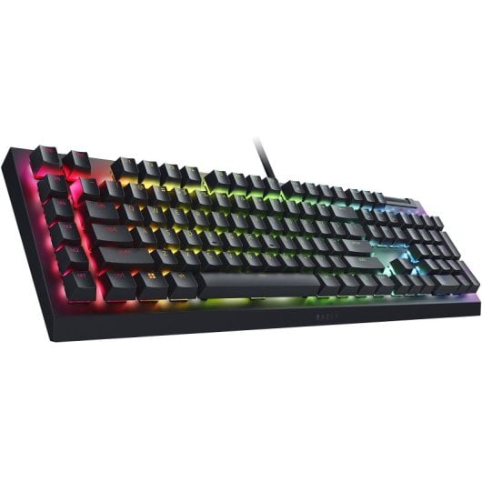 Razer BlackWidow V4 X Teclado Mecánico Gaming Switch Razer Green AZERTY Francés Negro