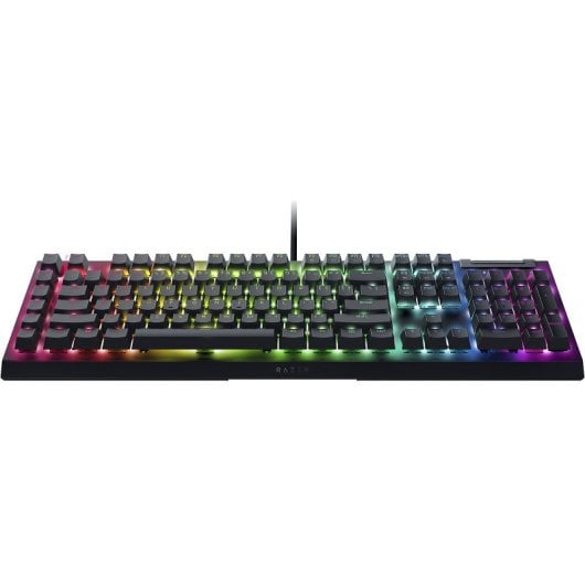 Razer BlackWidow V4 X Teclado Mecánico Gaming Switch Razer Green AZERTY Francés Negro