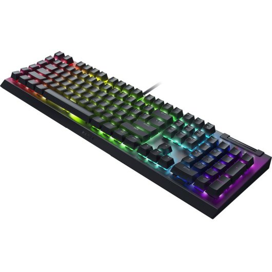 Razer BlackWidow V4 X Teclado Mecánico Gaming Switch Razer Green AZERTY Francés Negro