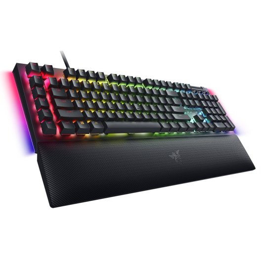 Razer BlackWidow V4 commutateur de clavier de jeu mécanique Razer vert AZERTY français noir