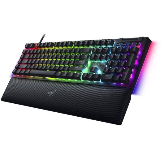 Razer BlackWidow V4 commutateur de clavier de jeu mécanique Razer vert AZERTY français noir
