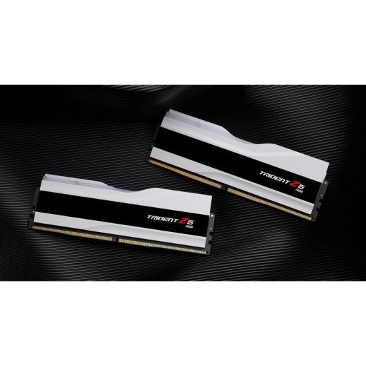 Memória RAM G.Skill Trident Z5 RGB 32GB 2x16GB DDR5 6400MHz CL32 Branco Mate