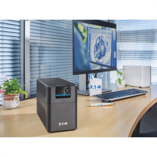Eaton 5E Gen2 900 USB SAI de Línea Interactiva 900VA 480W con 2 salidas AC Tipo F