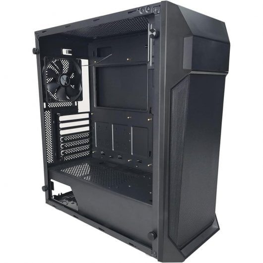 Zalman Z1 Plus ATX Mid Tower PC Case Pre-installed 2 x 120mm blue LED fan in front 1 Midi Tower Nero