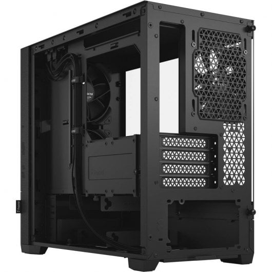 Fractal Design Pop Mini Silent TG Clear Tint Mini Tower Cristal Templado USB 3.2 Negra