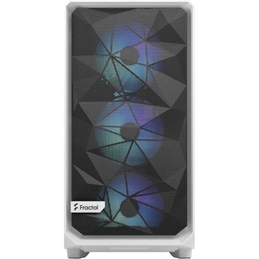 Fractal Design Meshify 2 RGB TG Clear Tint Vidro Temperado USB 3.2 Branca