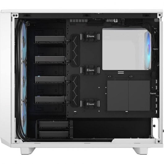 Fractal Design Meshify 2 RGB TG Clear Tint Vidro Temperado USB 3.2 Branca