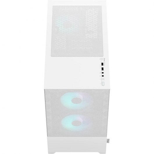 Fractal Design Pop Mini Air RGB Mini Tower Vidro Temperado USB 3.2 Branca