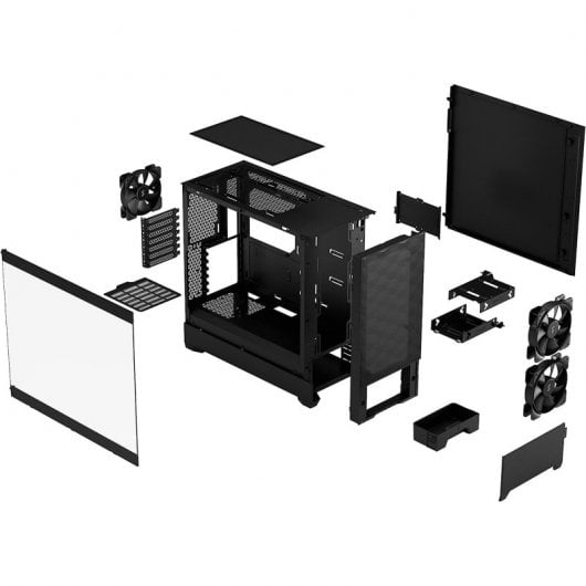 Fractal Design Pop Air TG ATX Vetro temperato USB 3.2 Nero