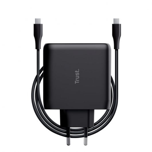 Trust Maxo Cargador 100W 75% de Material Reciclado Negro