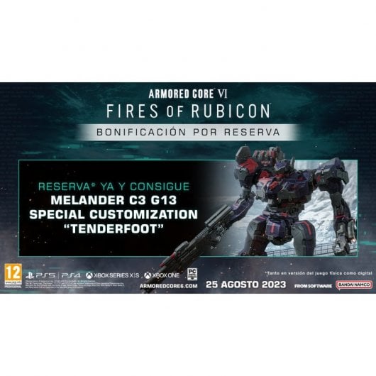 Armored Core VI Fires of Rubicon Launch Edition Xbox Series X/Xbox One