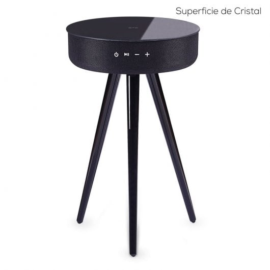 TD Systems SM30B11WGN Altavoz Mesa Bluetooth 30W con Batería 2200mah Cristal Negro