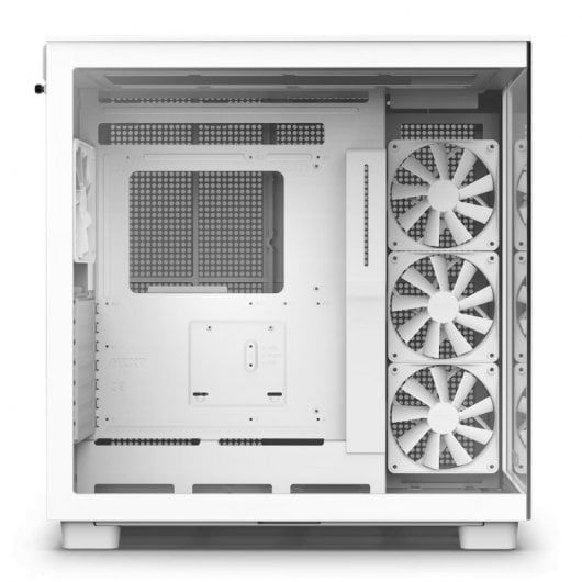 NZXT H9 Flow Mid Tower Vidro Temperado USB 3.2 Branca