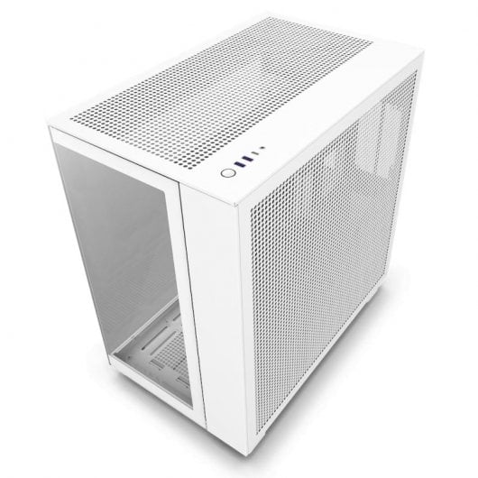 NZXT H9 Flow Mid Tower Vidro Temperado USB 3.2 Branca