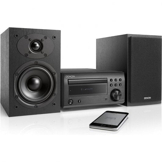 Denon D-M41 DAB Microcadena HiFi 60W Negra