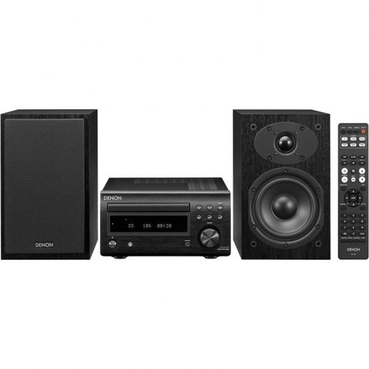 Denon D-M41 DAB Microcadena HiFi 60W Negra