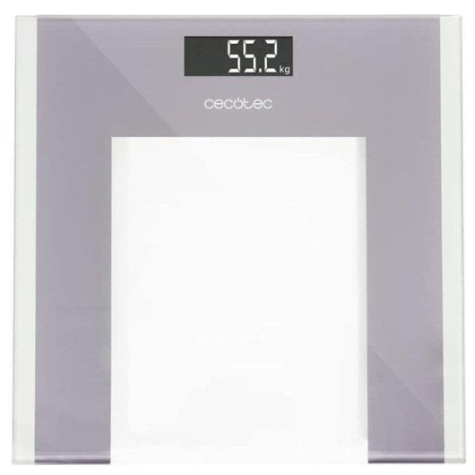 Báscula Cecotec Surface Precision Healthy Vidro Templado LCD 180kg Branco