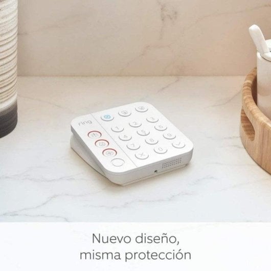 Ring Alarm Kit 5 Peças 2nd Gen Sistema de Segurança WiFi Branco