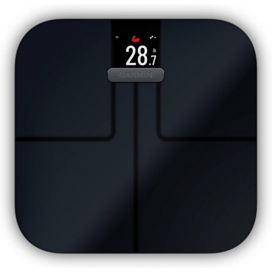 Garmin Index S2 Smart Scale Báscula Inteligente Negra