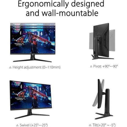 ASUS ROG Strix XG27AQMR Computerbildschirm 68,6 cm (27") 2560 x 1440 Pixel Quad HD LED Schwarz