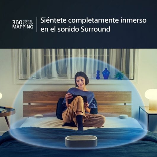 Sony HT-AX7 Sistema de Cine en Casa Portátil con 360 Spatial Sound Mapping