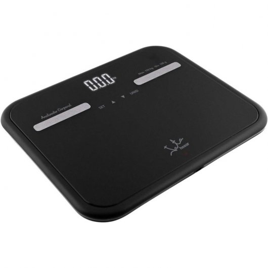 Jata 538 Báscula de Baño Digital con Analizador Corporal Negro