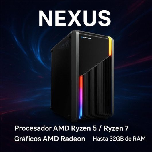 Deep Gaming Nexus PC Gaming AMD Ryzen 5 5600G/16GB/1TB + 480GB SSD