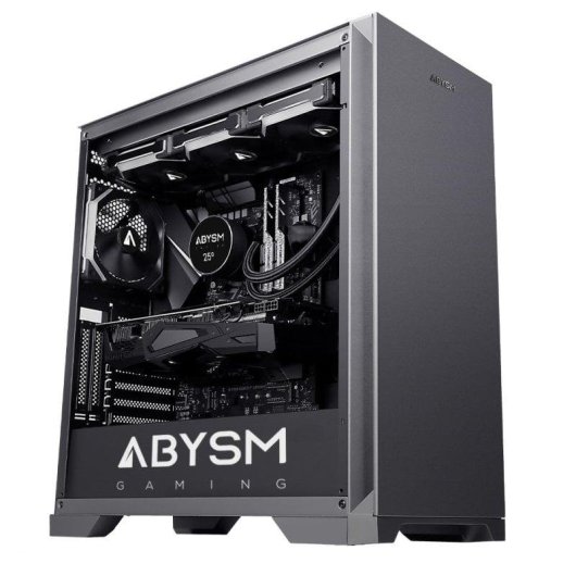PC-behuizing Abysm Danube Mura Pro E-ATX USB 3.2 Zwart