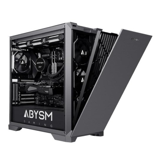 PC-behuizing Abysm Danube Mura Pro E-ATX USB 3.2 Zwart