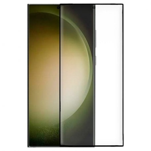 COOL Displayschutz aus gehärtetem Glas für Samsung Galaxy S23 Ultra (gebogen)