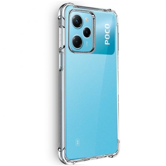 Cool Funda AntiShock Transparente para Xiaomi Poco X5 Pro 5G