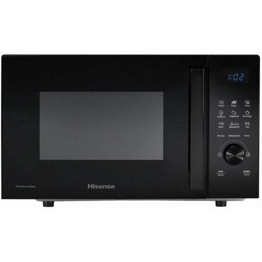 Micro-ondas Hisense H23MOBSD1H 23L 800W com Função Descongelar