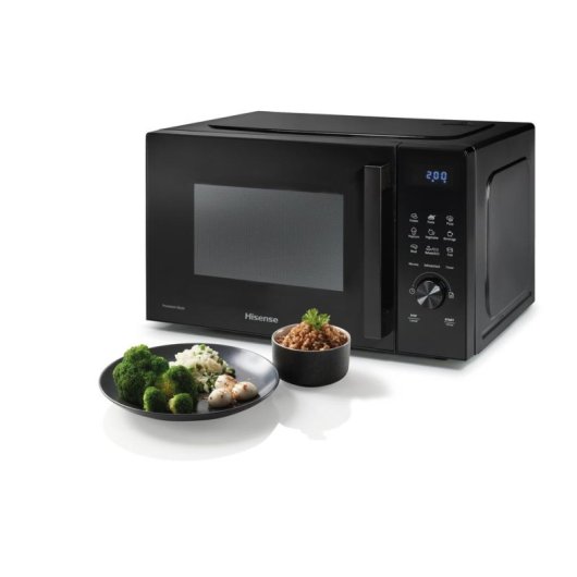 Micro-ondas Hisense H23MOBSD1H 23L 800W com Função Descongelar