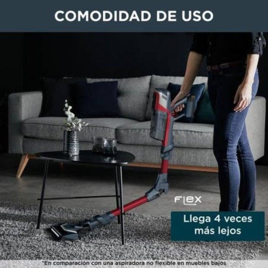 Rowenta X-PERT 6.60 Smart Animal Care RH6471WO Aspirador Escoba sin Cables 18V + Kit para Animales