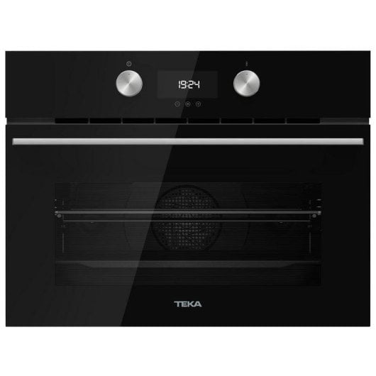 Horno eléctrico Teka HLC 8440 C 40 litros Negro integrado con microondas y autolimpieza