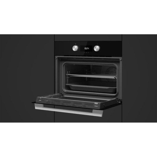 Horno eléctrico Teka HLC 8440 C 40 litros Negro integrado con microondas y autolimpieza