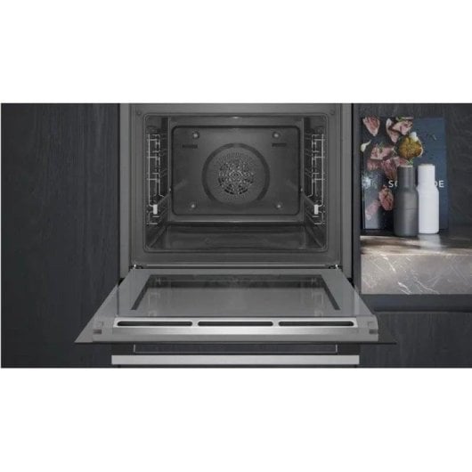 Forno Multifunções Siemens iQ300 HR574AER0 Hidrolítico 71L 60cm A Vapor Preto